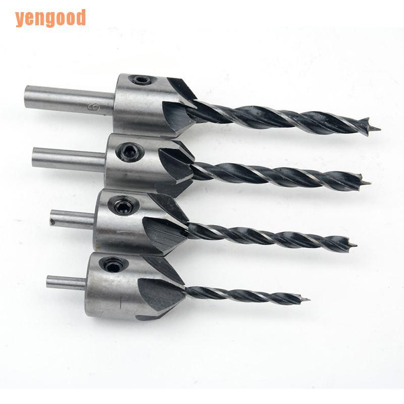 Bộ Mũi Khoan Gỗ Hss 4 3mm-6mm