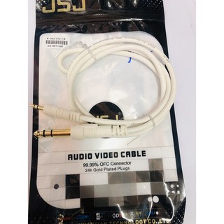 Jack Chuyển AUDIO VIDEO CABLE Jack 3.5 Ly Ra Jack 6 Ly