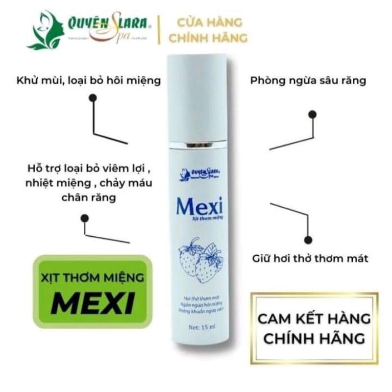 Xịt thơm miệng MEXI Quyên lara