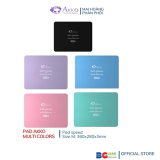 Bàn di akko Color series 360x280x3mm (Black/Taro Purple/Tiffany Blue/ Blue Haze/Pink)