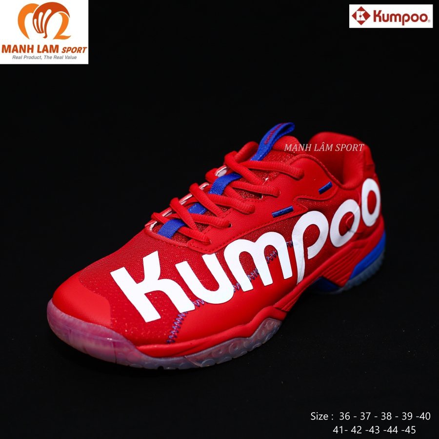 [Chính hãng] Giày cầu lông Kumpoo A72 êm chân, bền, bảo hành 2 tháng, 1 đổi 1 trong vòng 15 ngày