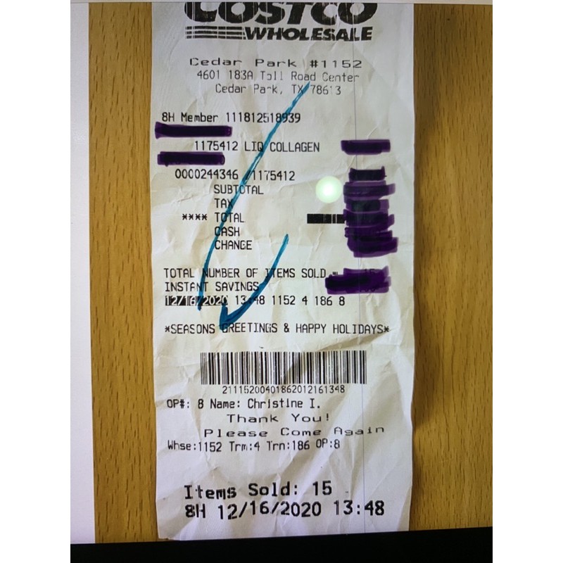 Nước uống đẹp da LIQUID COLLAGEN - 30 ống (Hàng Mỹ) | BigBuy360 - bigbuy360.vn