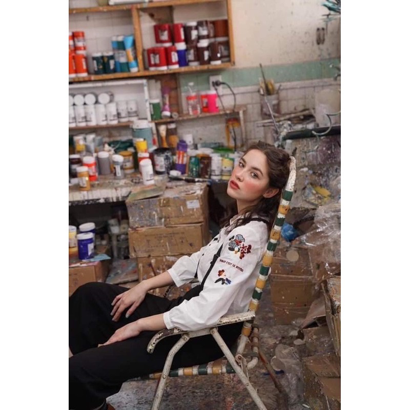 Áo ZR Tằm Thêu Hoa