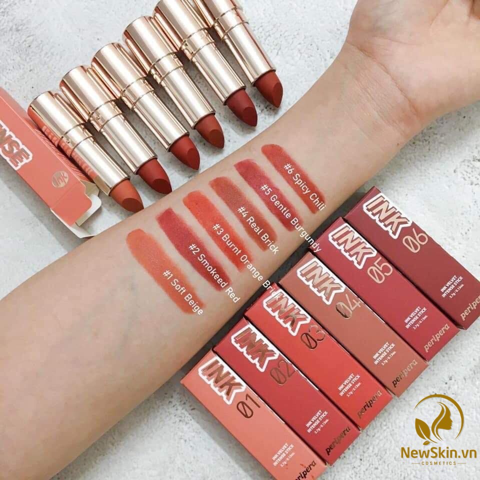 Son lì Hàn Quốc Peripera Ink Velvet Intense Stick 3.7g | BigBuy360 - bigbuy360.vn