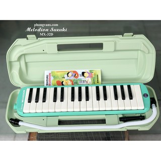Kèn melodion suzuki 32 phím màu xanh ngọc