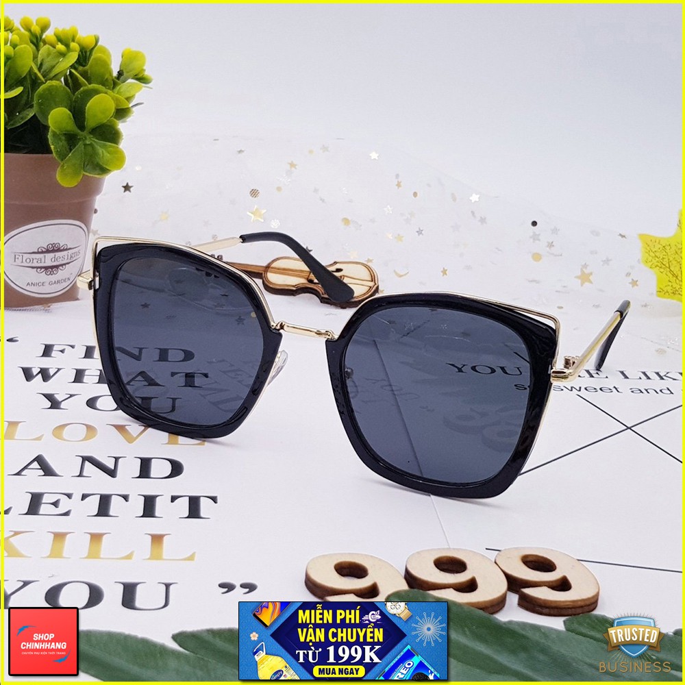 KÍNH MÁT NỮ THỜI TRANG VIỀN DÀY 1117 MẪU MỚI CAO CẤP SH999