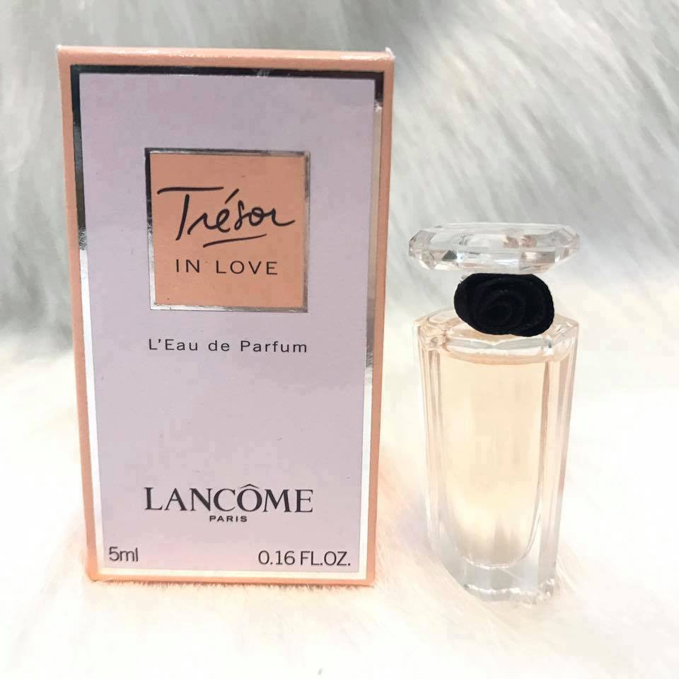 Nước hoa nữ mini chính hãng Lancome Tresor in love 5ml