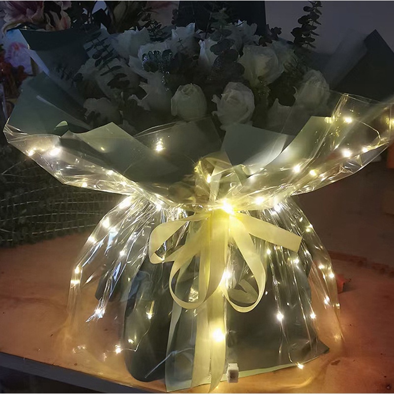 Giấy Gói Quà Đa Năng Chống Thấm Nước Có Đèn Led Kích Thước 60x60cm