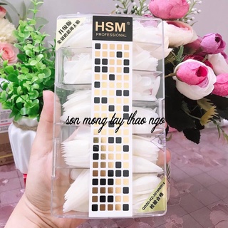 Móng Úp Móng HSM Nhám Sẵn 500 Móng dành cho Nail