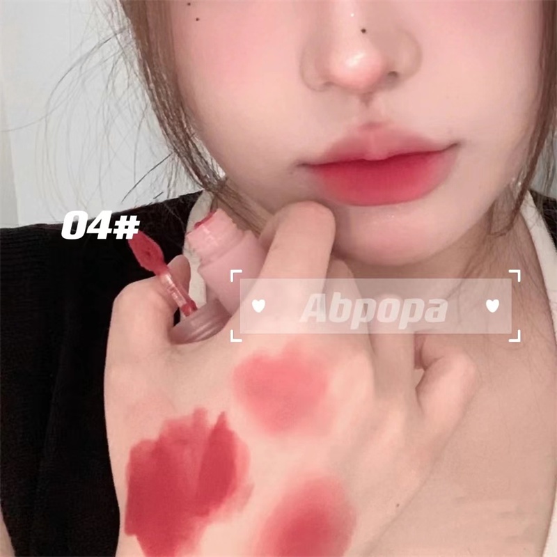 Abpopa KAKASHOW® Son Kem Lì Cho Màu Lâu Trôi Chống Dính Cốc Và Dưỡng Ẩm Môi
