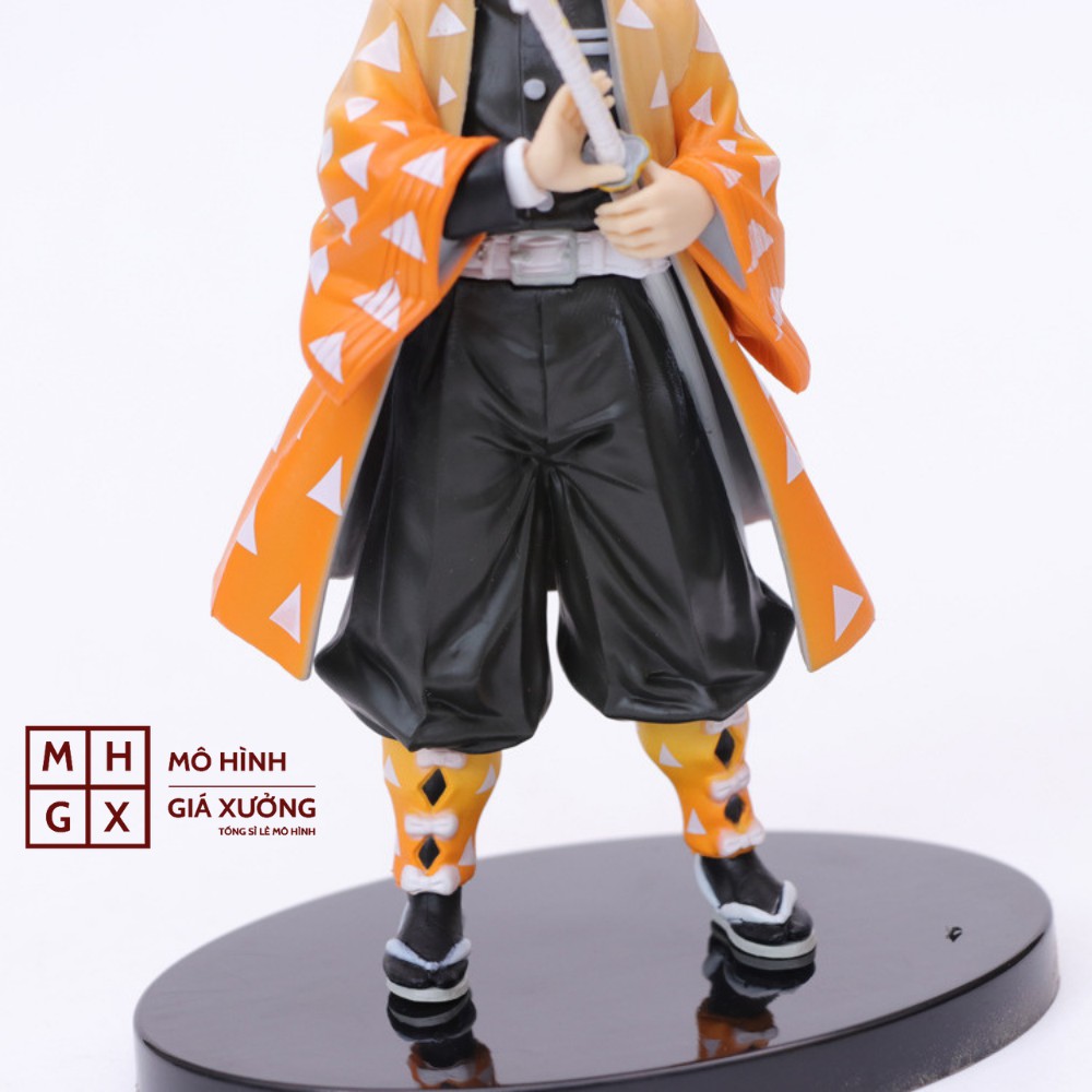 Mô hình Kimetsu No Yaiba figure Demon Slayer Agatsuma Zenitsu cao 16 cm - figure thanh gươm diệt quỷ