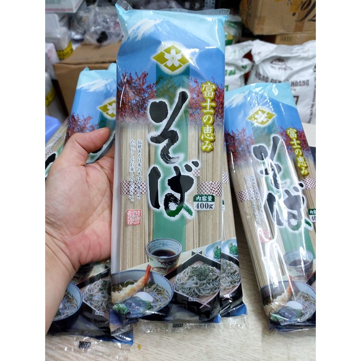 Mì Soba Asahi gói 400g, hàng Nhật nội địa date 04/2023