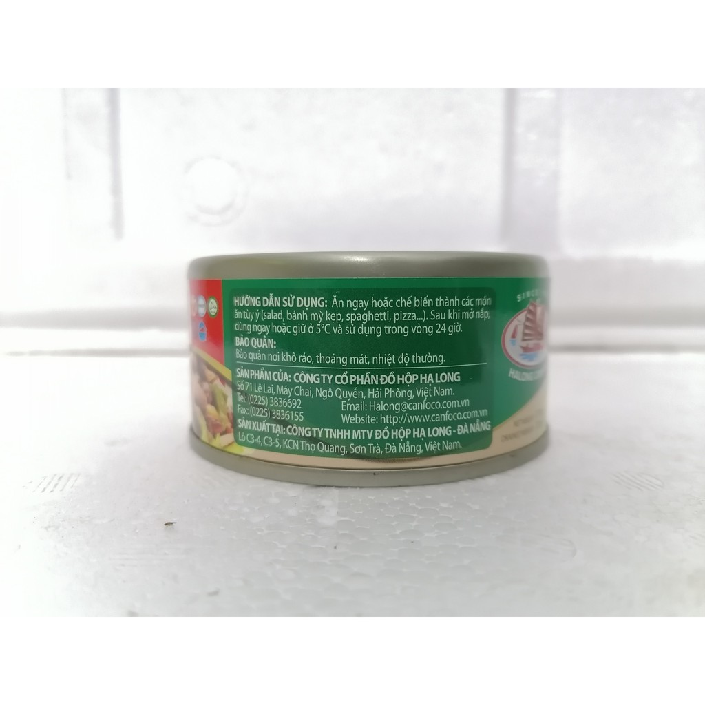[175g] CÁ NGỪ XÀ LÁCH KIỂU MEXICO [VN] HALONG CANFOCO Salad Mexico Tuna (halal)