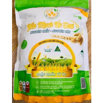 1KG Yến mạch Úc tươi - Giảm cân - Chữ vàng chuẩn công ty - HSD mới nhất, hỗ trợ GIẢM CÂN Cho Mẹ, Thức Ăn Dặm Cho Bé