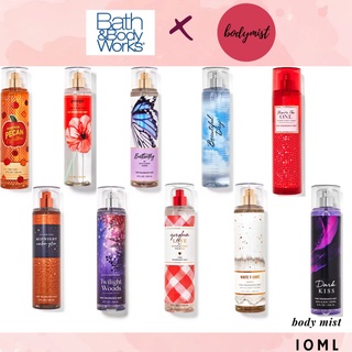 [Link 2/3-ĐỦ MÙI] Xịt Thơm Toàn Thân Bath And Body Works Body Mist (10ml)