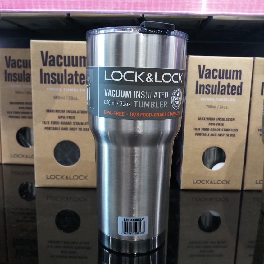 Ly giữ nhiệt Lock&Lock Swing Tumbler 880ml - LHC4138SLV