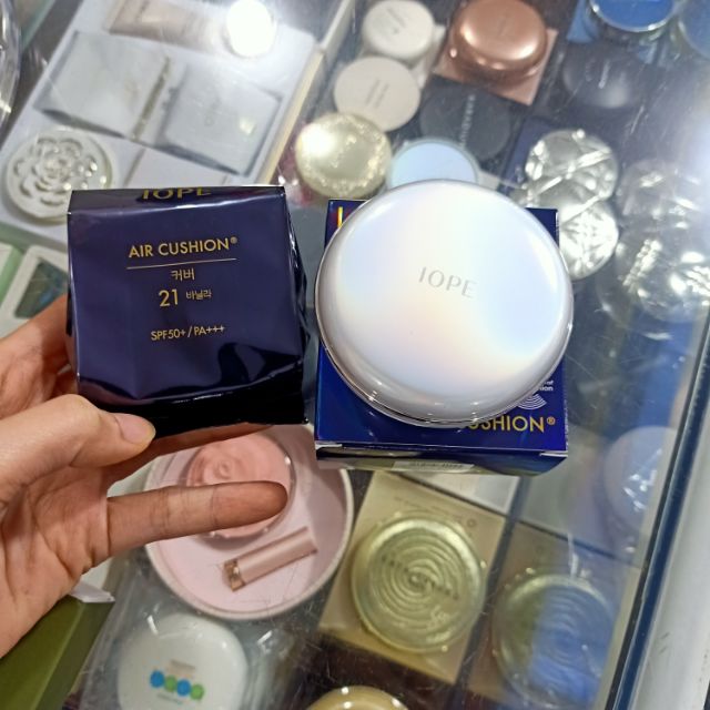 Phấn nước cushion IOPE số 21( 1 hộp chính tằng kèm lõi sơ cua)