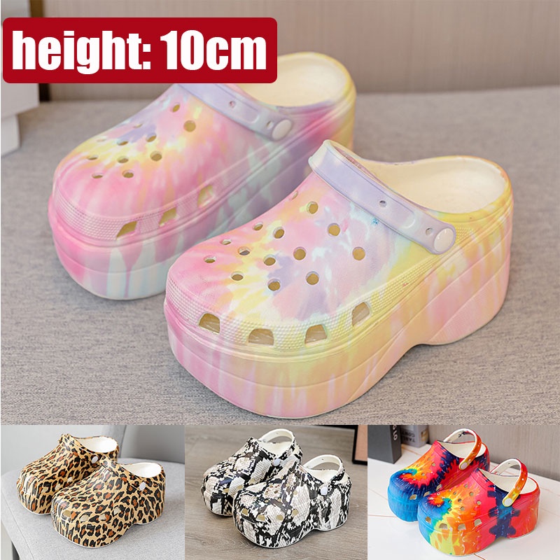 Sandal Cao Gót 10cm / 4 Inches Đế Xuồng Hai size EU36-42 Cho Nữ