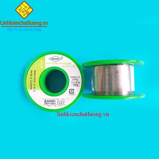 Thiếc hàn SANKI JAPAN 0.8mm 100G 63/37