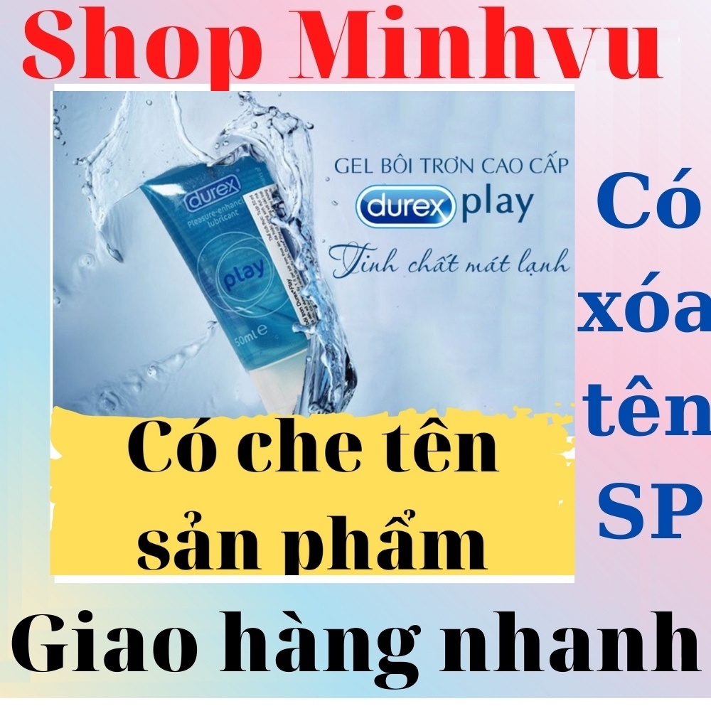 Gel bôi trơn Durex Play tinh chất lô hội không mùi hương 50ml