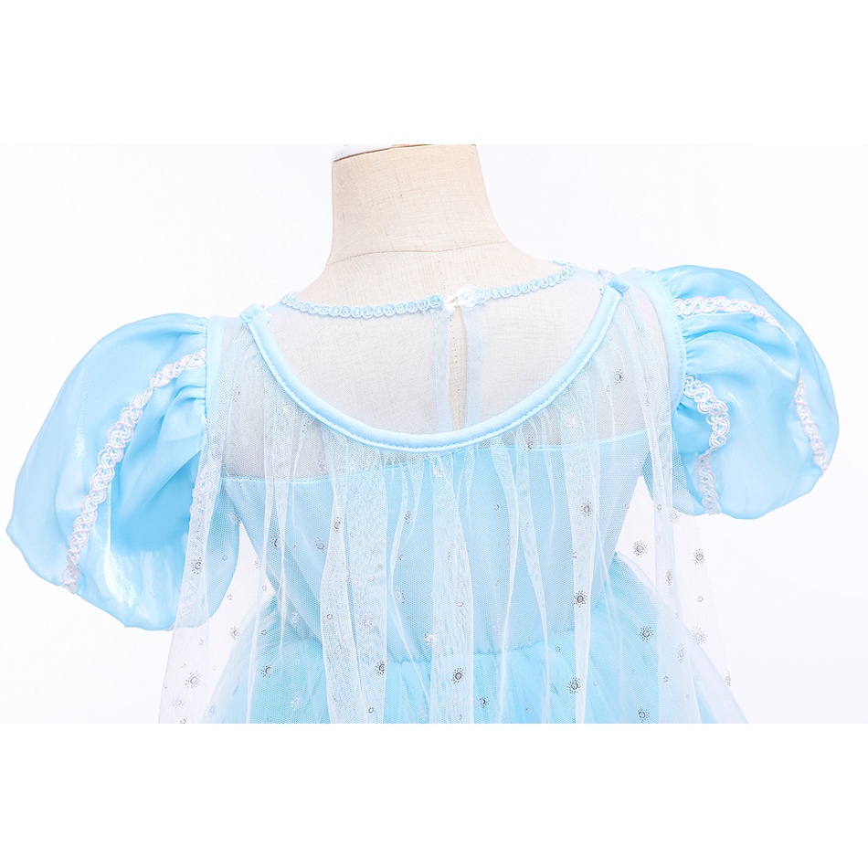 Bộ Đồ Hóa Trang Công Chúa elsa / Vương Miện Công Chúa elsa bbk76 Dành Cho Bé Gái