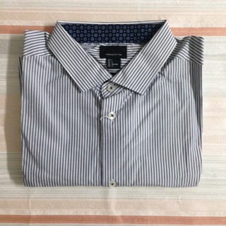 Áo sơ mi kẻ nam HM slim fit