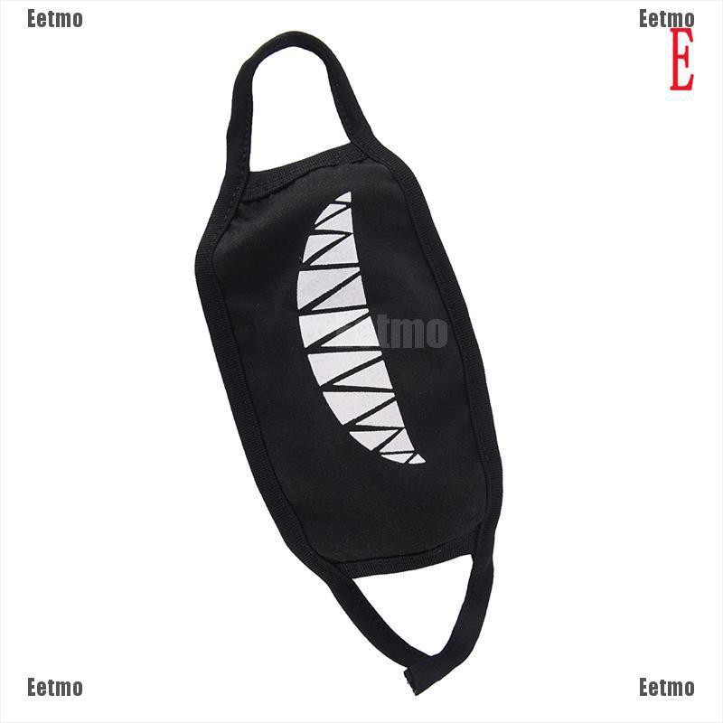 (Hàng Mới Về) Khẩu Trang Che Nửa Mặt Ba Lớp Bằng Cotton Họa Tiết Hoạt Hình Vui Nhộn Unisex | BigBuy360 - bigbuy360.vn