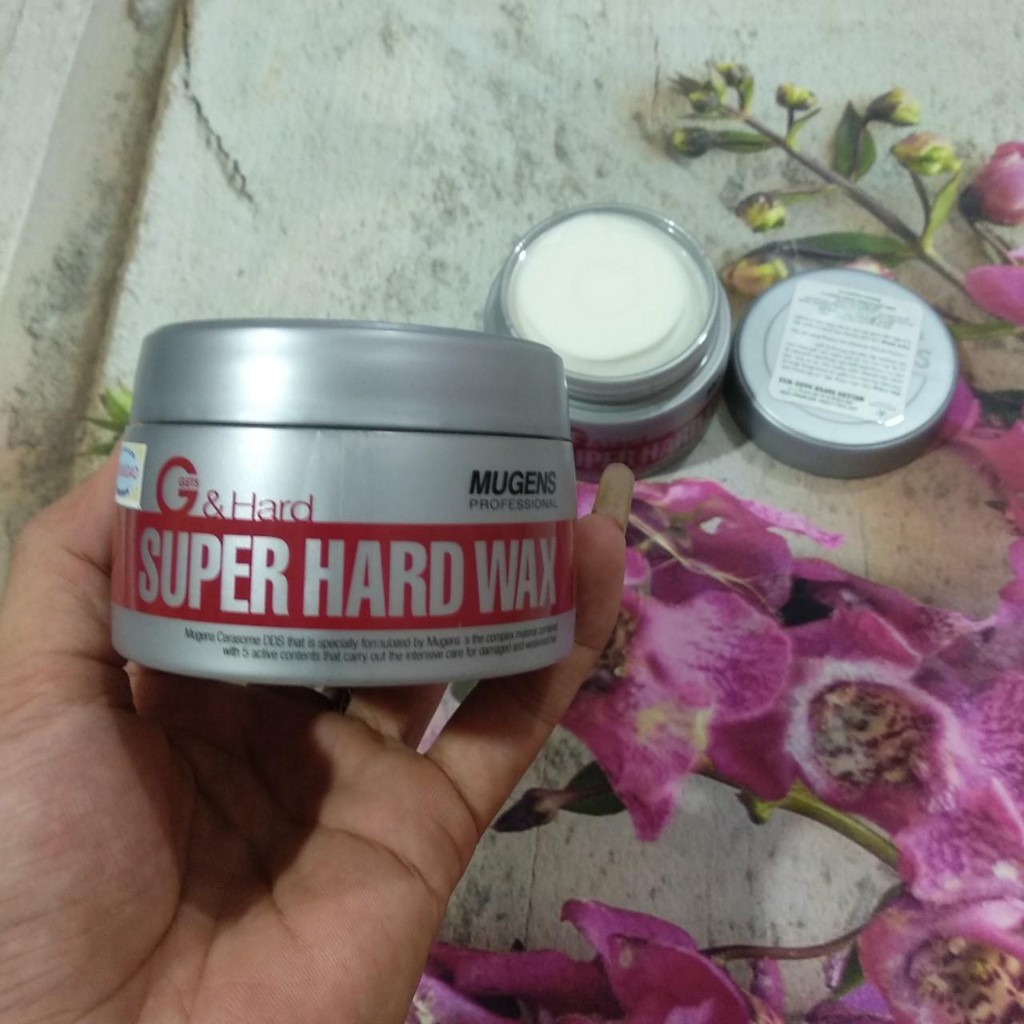 [Chính Hãng] Sáp Vuốt Tóc Nam Hàn Quốc Mugens Super Hard Wax 90g