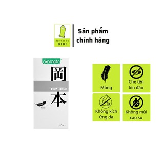 Bao cao su Okamoto Skinless Skin Purity - Hộp 10 cái