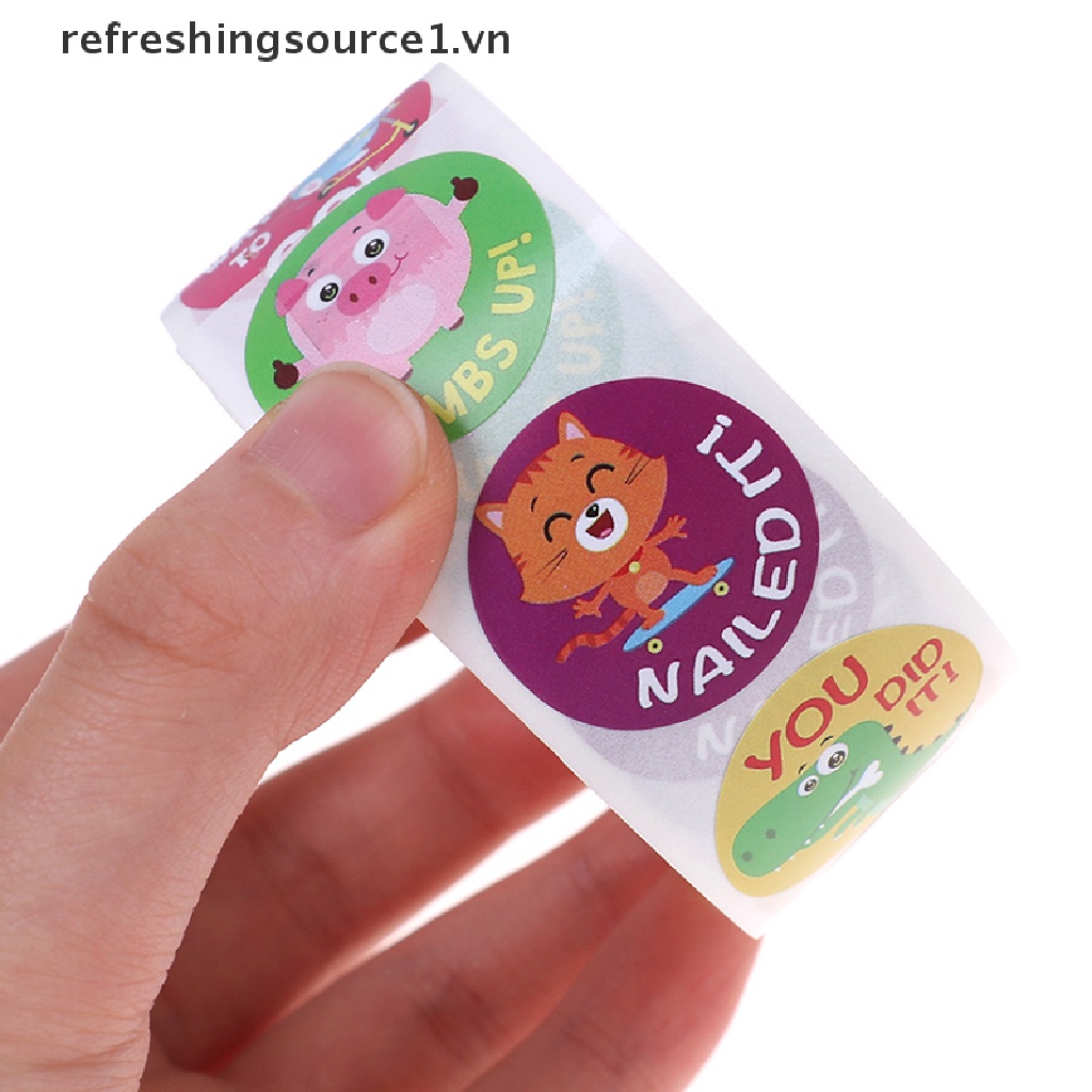 Bộ 500 miếng dán khen thưởng khen thưởng cho giáo viên/học sinh 1m.vn}