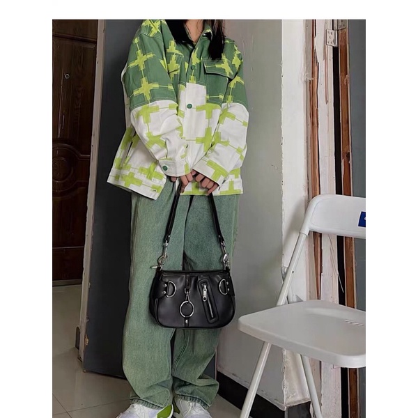 BAGGY JEANS XANH LÁ LOANG NHẸ | kèm ảnh thật