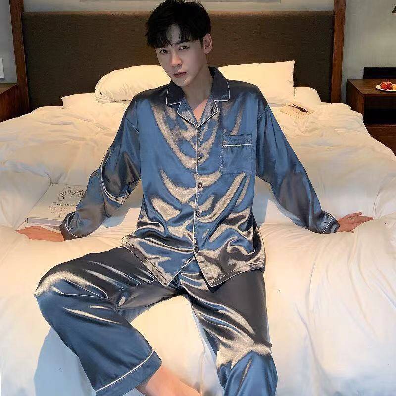 Bộ ngủ lụa Pijama nam nữ, dài ngắn tay, chất siêu đẹp Màu đặc cao cấp (Hàng có sẵn)