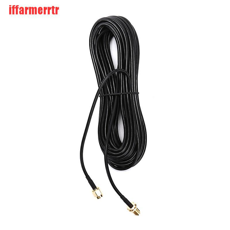 Dây cáp RP-SMA nối dài ăng ten wifi không dây 10m chất lượng tốt