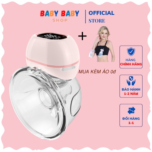 Máy hút sữa không dây rảnh tay, máy vắt sữa Fatz baby Freemax 1/Freemax 2