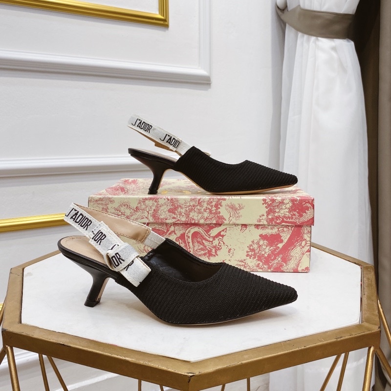 Sandal cao gót D i o r tăm 3p, 9p fullbox