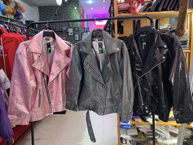 Áo khoác jacket biker