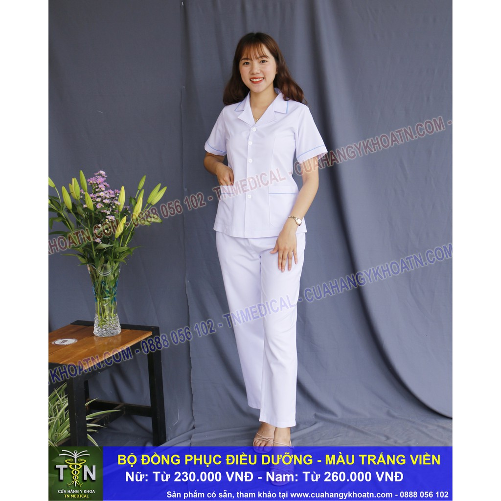 ☘ Bộ Đồng Phục Điều Dưỡng (Y Tá) - Thương hiệu TN Medical