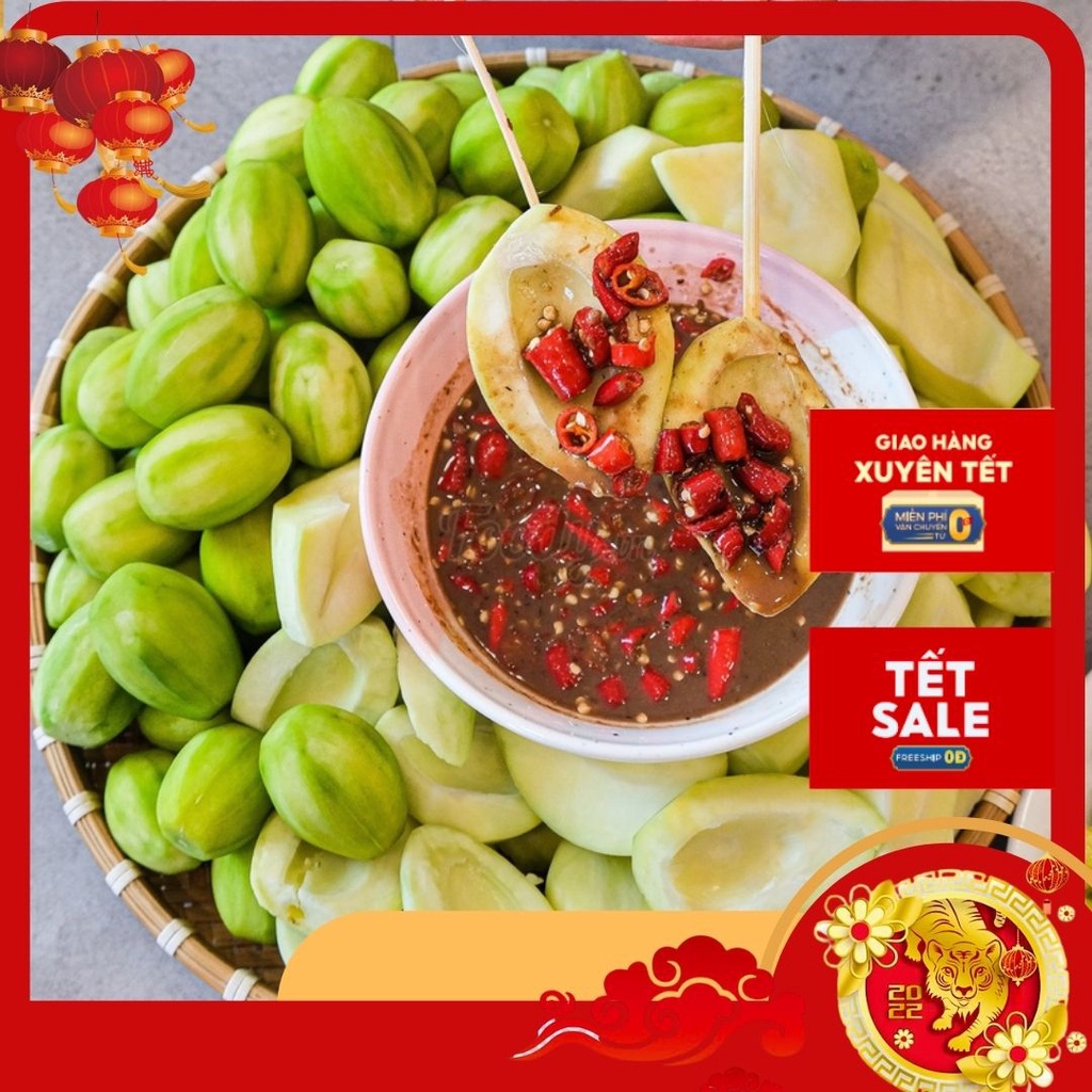 Cóc non mắm ruốc gọt sẵn, Cóc bao tử mắm ruốc, Ăn Vặt Mẹ Bầu Cậu Út Food
