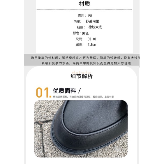 ( sẵn - lẻ size )Giày Búp Bê Đế Bằng Mũi Tròn Màu Trơn Gắn Nơ Phong Cách Hàn Quốc Cho Nữ( sẵn)