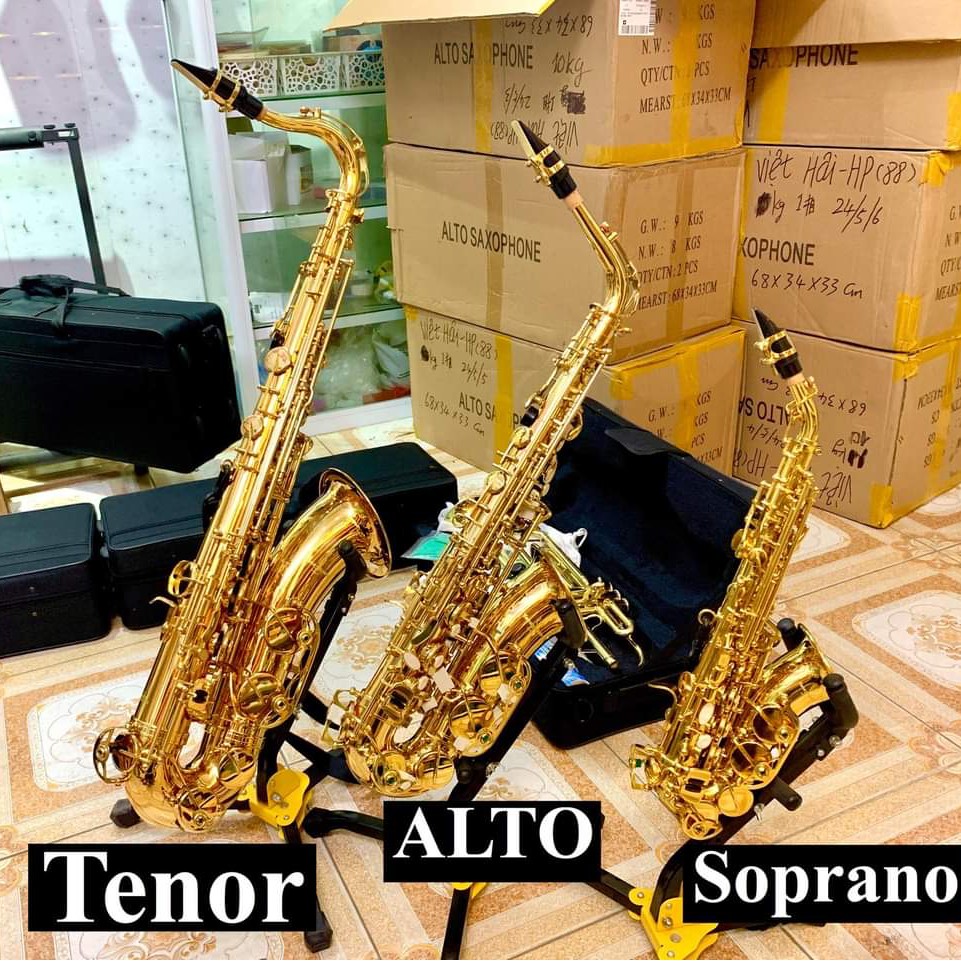 Saxophone Tenor full phụ kiện