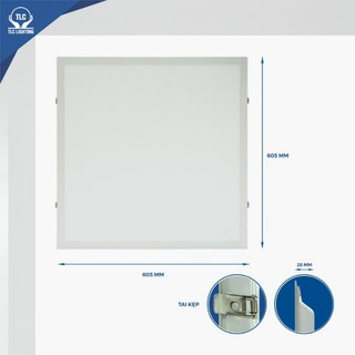 Đèn led panel trần thạch cao TLC kích thước 600x600 công suất 48W