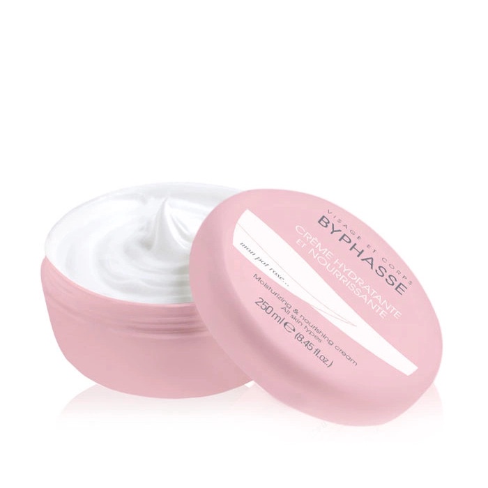 [DATE 07/2023] Bơ dưỡng thể mềm mịn, mướt da Byphasse Moisturing &amp; Nourishing Cream Face &amp; Body 250ml (Tây Ban Nha)