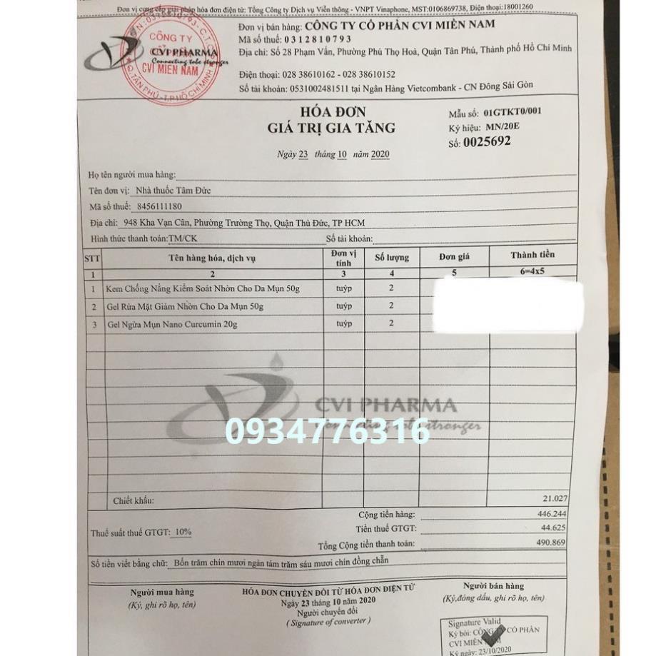 ✅ COMBO DƯỠNG DA DÀNH CHO DA MỤN DECUMAR ADVANCED
