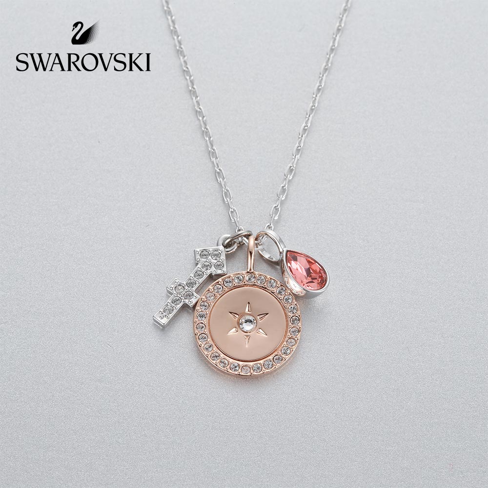 FREE SHIP Dây Chuyền Nữ Swarovski ZODIAC Cung hoàng đạo nhân mã Necklace Crystal FASHION cá tính Trang sức trang sức đeo THỜI TRANG