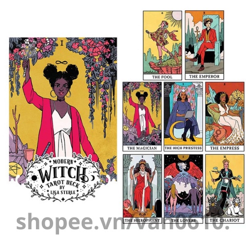 Bộ bài Tarot 78 lá Modern Witch Tarot, Tác giả Lisa Sterle, Vita Ayala