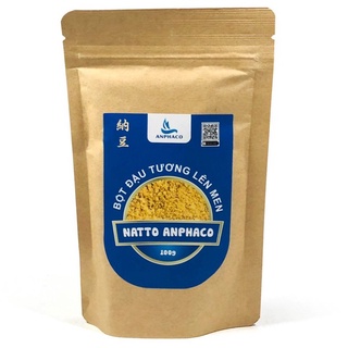 Natto Anphaco - Bột đậu tương lên men, bịch 100gr