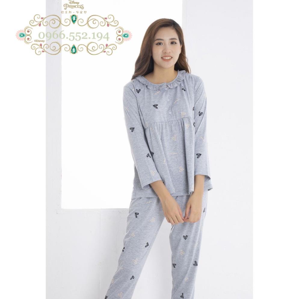 Bộ đồ bầu mặc bầu và sau sinh thu đông( có khoá mở ngực và chun chỉnh)