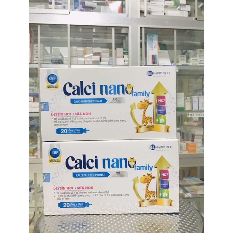 Canxi cho bé_ Calci nano MK7, lysin và sữa non