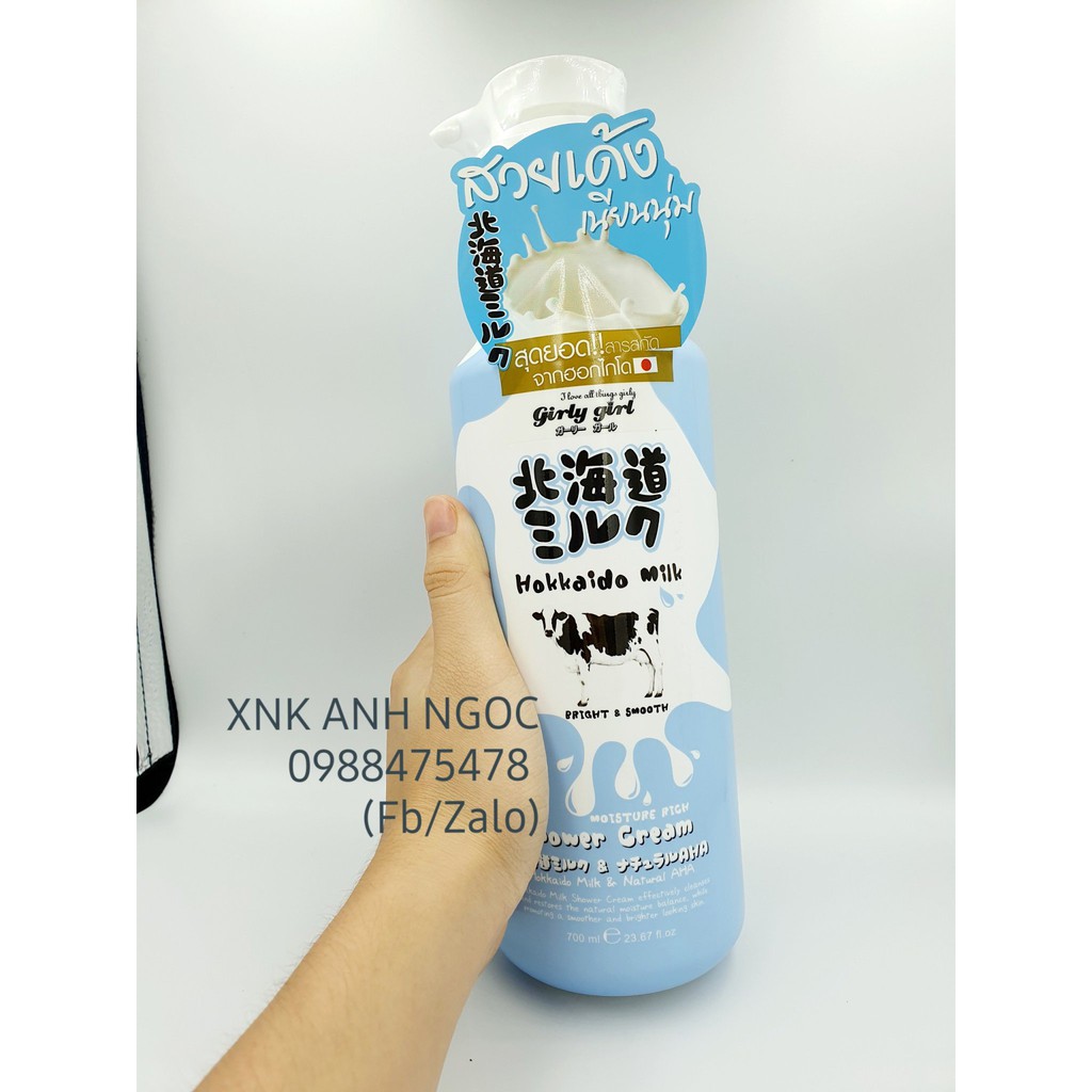 [ GIÁ CỰC TỐT ] Sữa tắm Beauty Buffet Hokkaido Milk/ Sữa tắm con bò nhập khẩu chính hãng Thái Lan/ Freeship 50k