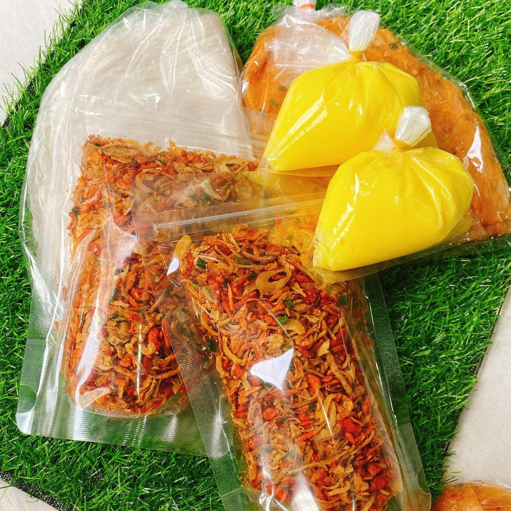 COMBO 600G BÁNH DẺO + 400G BƠ VÀNG + MUỐI TÔM HÀNH PHI